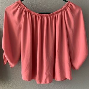 Off shoulder Blouse with neck choker